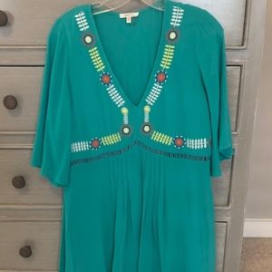 Boutique teal dress